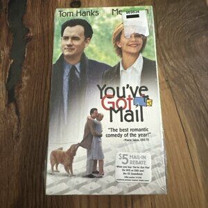You've Got Mail / Movie (VHS, 1998) New Sealed AOL Love Story Romcom